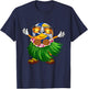 Cute Hawaiian Volleyball Ball Tropical Beach Summer Vacation T-Shirt - T-Shirt | Navy