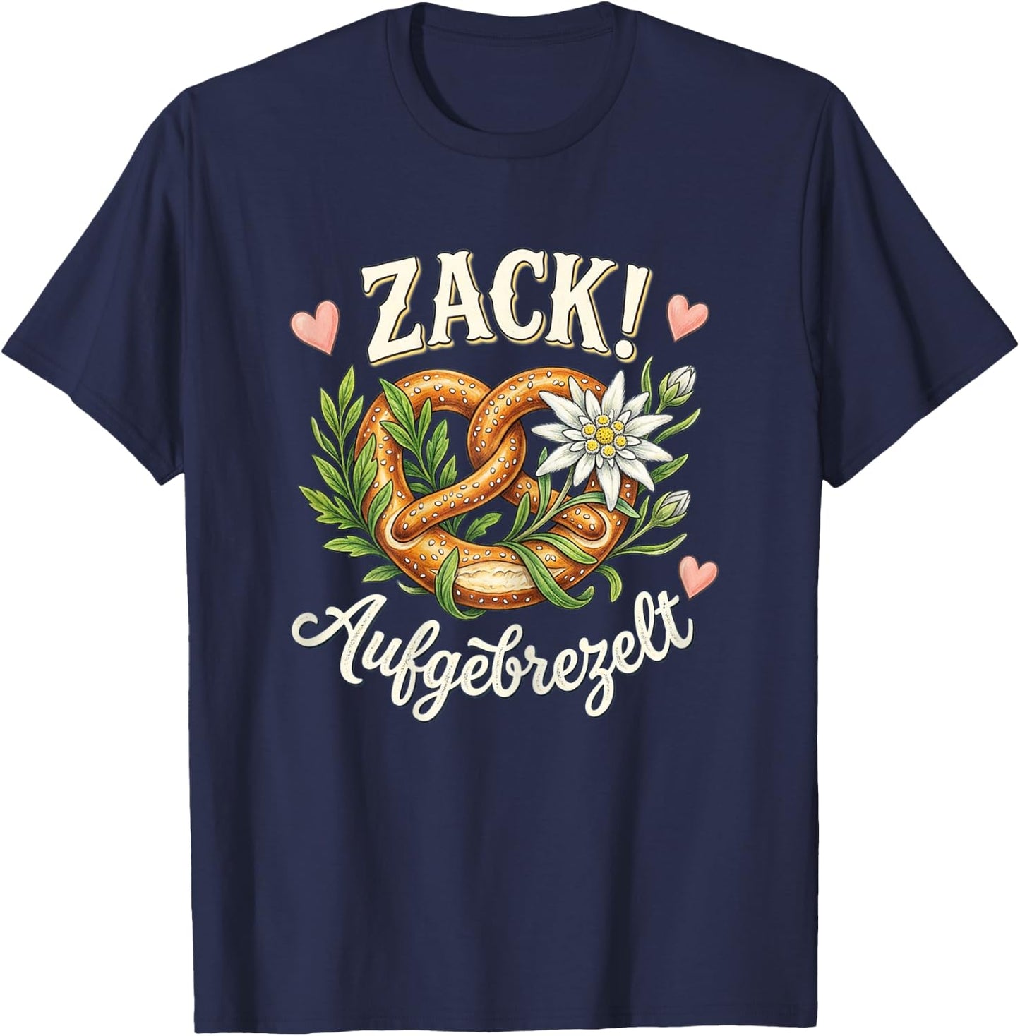 Ersatz Dirndl Shirt lustig Trachtenshirt Damen Trachten T-Shirt - T-Shirt | Navy