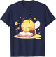 Cute Bee Reading A Book T-Shirt - T-Shirt | Navy