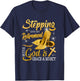 Stepping Into My Retirement With God's Grace And Mercy T-Shirt - T-Shirt | Navy