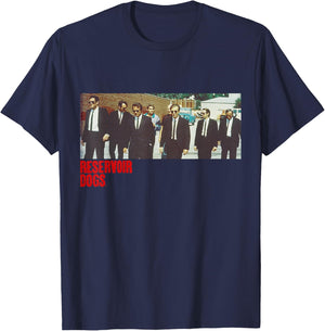 Tarantino Reservoir Hunde Heist Film Krimifilm Kult Klassiker T-Shirt - T-Shirt | Navy