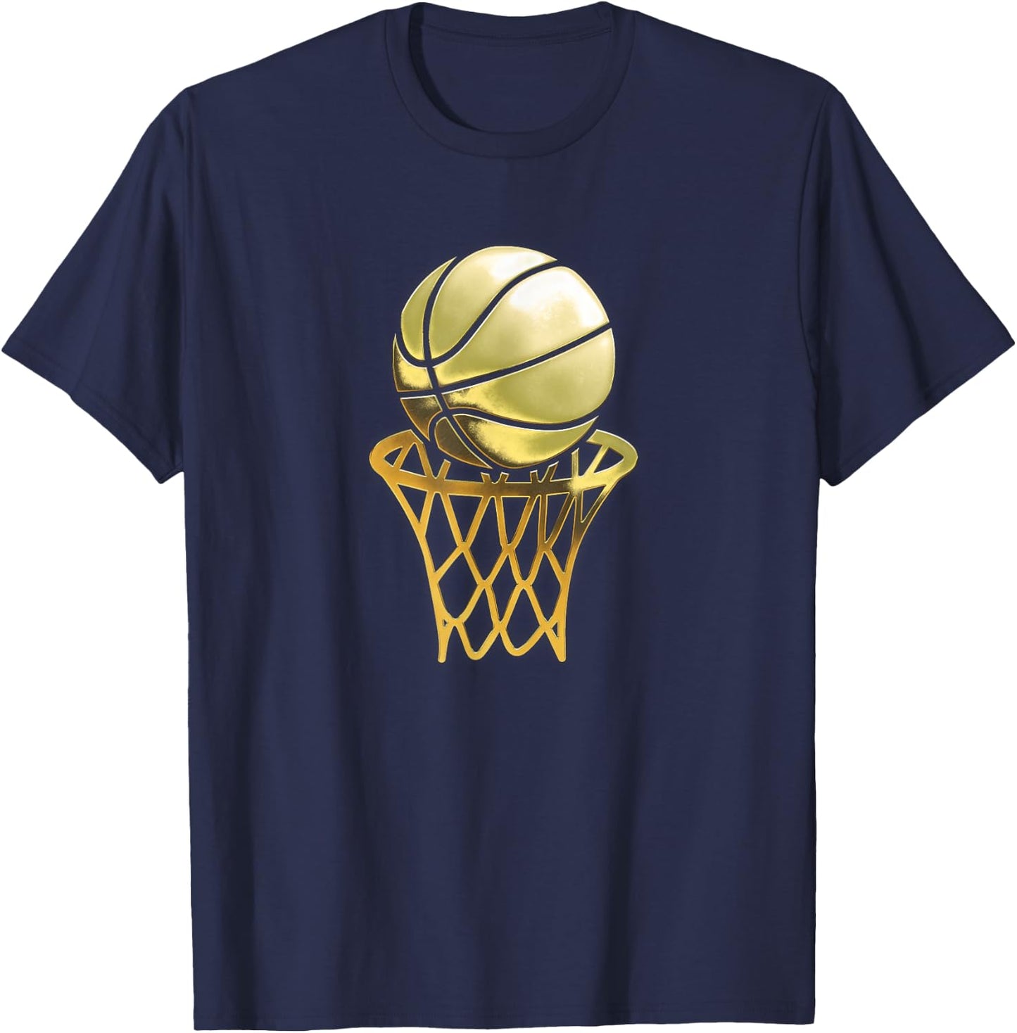 Basketball Player - Trophy Game Coach Sports T-Shirt - T-Shirt | Navy
