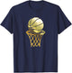 Basketball Player - Trophy Game Coach Sports T-Shirt - T-Shirt | Navy