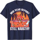Mid Year Report Still Naughty Shirt Christmas Reindeer Beach Men Women Kids T-Shirt - T-Shirt | Navy
