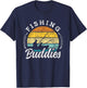 Angelfreunde Buddy Fisher Fisherman T-Shirt - T-Shirt | Navy