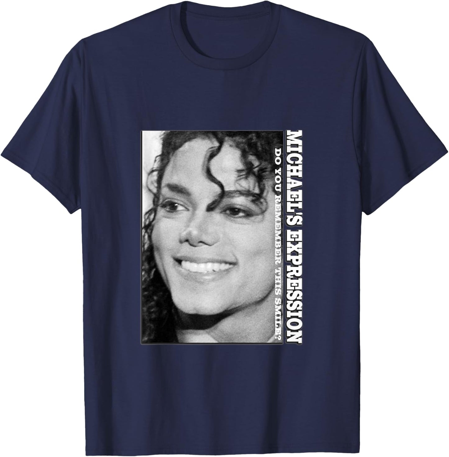 Michael Jackson 712 T-Shirt - T-Shirt | Navy