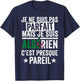 Algérie DZ I'm not perfect but I'm Algerian , Black, S T-Shirt - T-Shirt | Navy