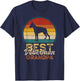 Best Doberman Grandpa, Father's Day, Grandfather T-Shirt - T-Shirt | Navy