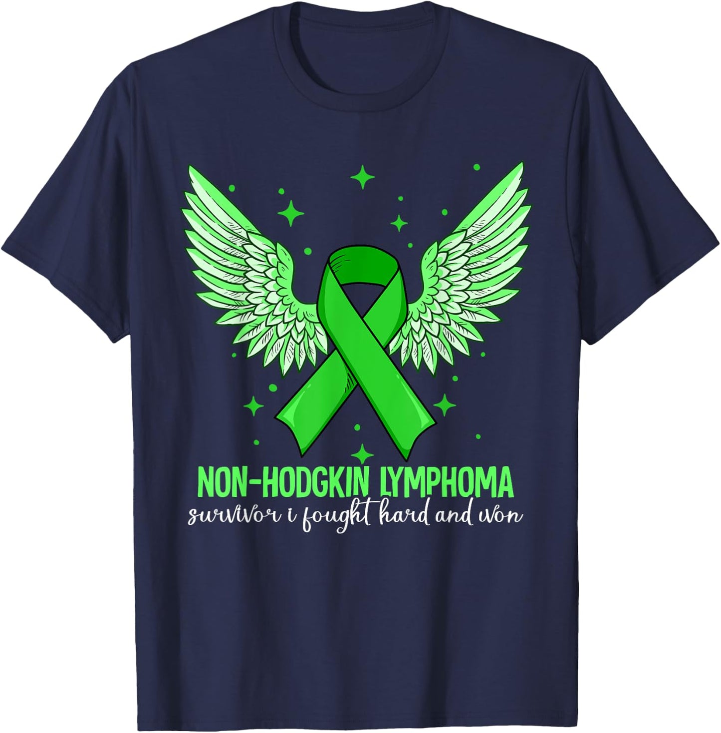 Non Hodgkins Lymphoma Survivor T-Shirt - T-Shirt | Navy