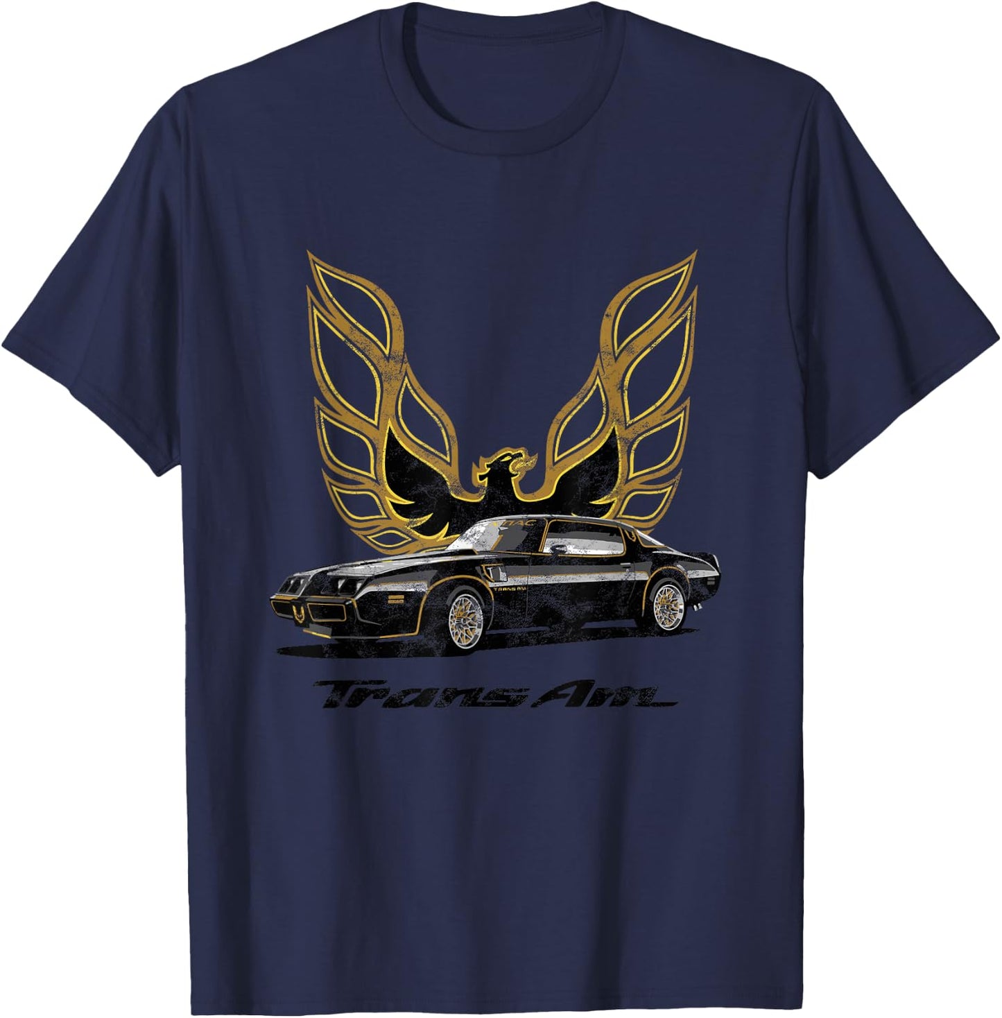 Classic Old School Muscle Car Classic American T-Shirt - T-Shirt | Navy