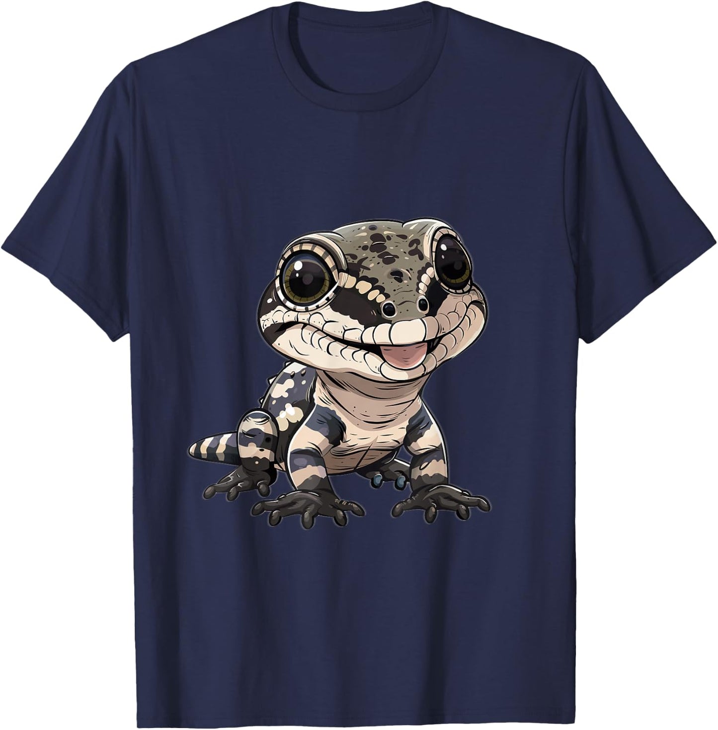 Tegu Lover Stuffed Animal Plush Essentials Lizard Lover Tegu T-Shirt - T-Shirt | Navy