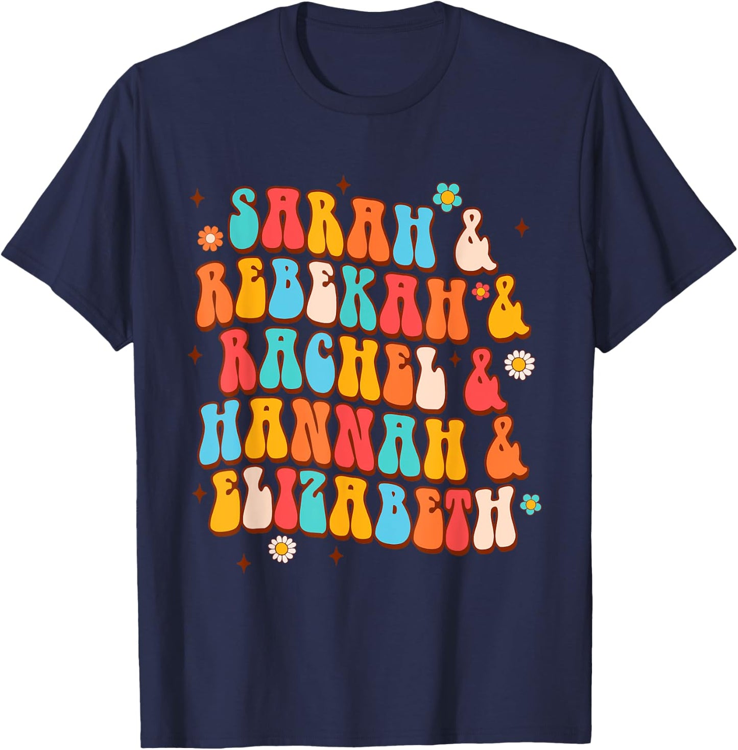 Christian Women Of The Bible Sarah Barren Infertility IVF T-Shirt - T-Shirt | Navy