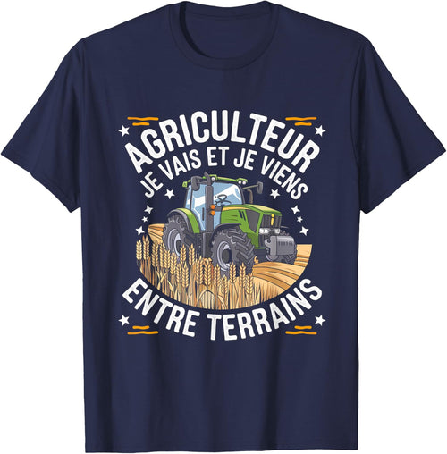 Farmer I Go and I Come Between Fields Humor Gift