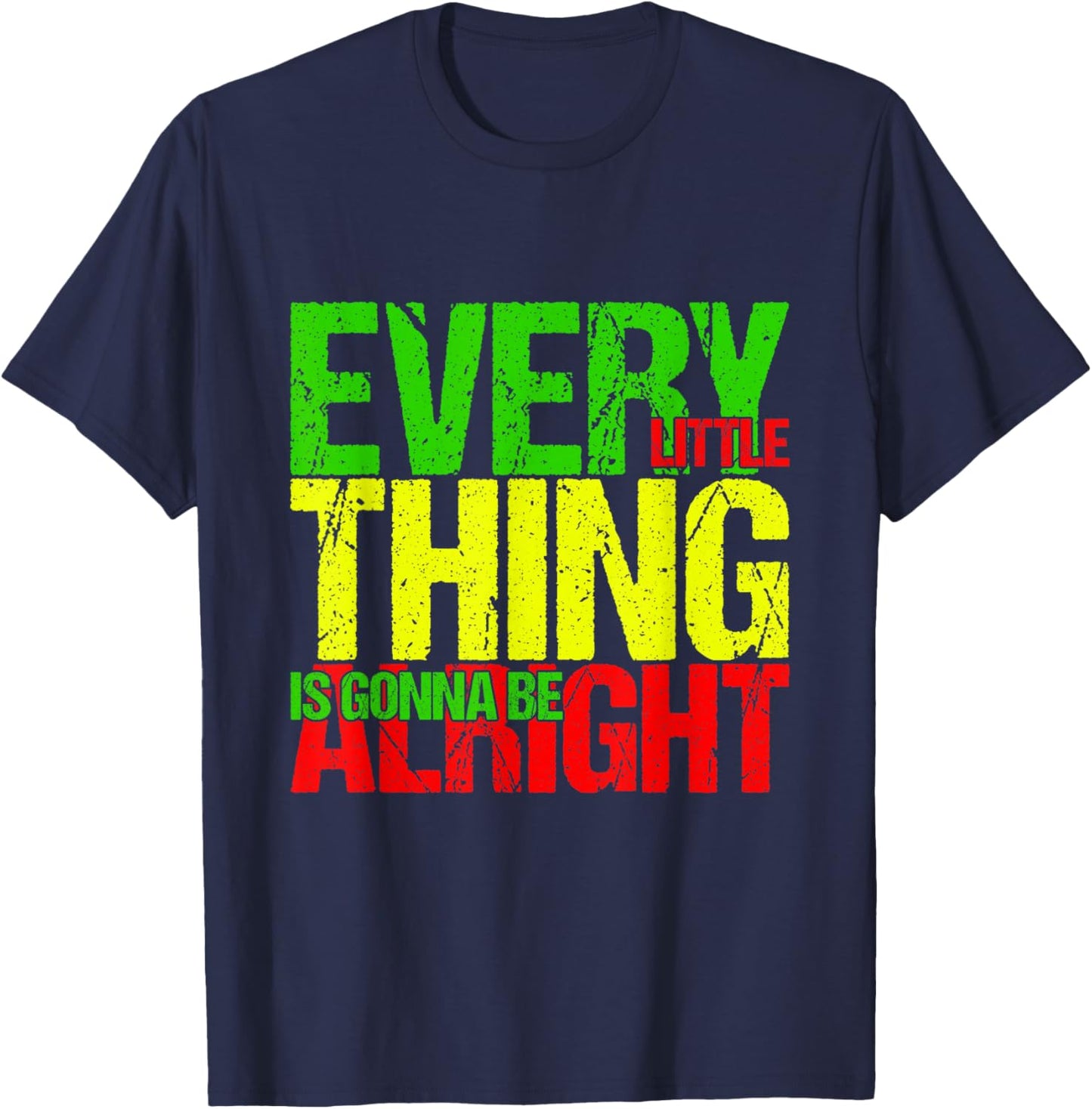 Reggae Music - Rasta - Jamaica - Reggae T-Shirt - T-Shirt | Navy