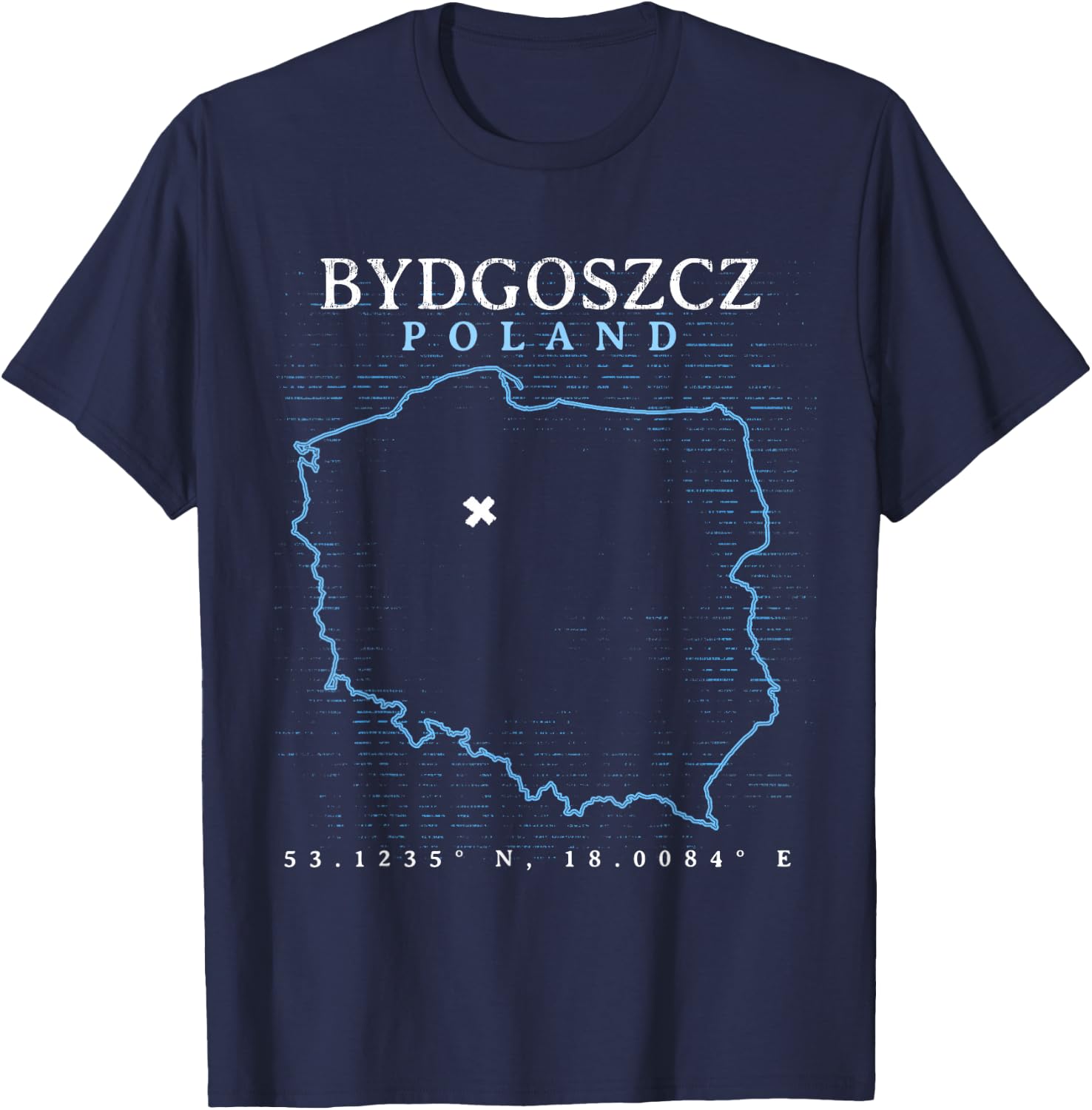 Poland Bydgoszcz T-Shirt - T-Shirt | Navy