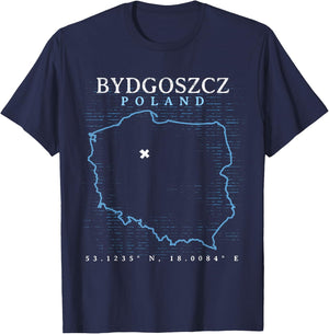 Poland Bydgoszcz T-Shirt - T-Shirt | Navy