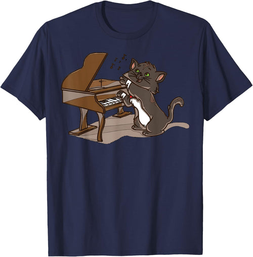 Cartoon Mouse Playing Piano Cute Illustration For Kids