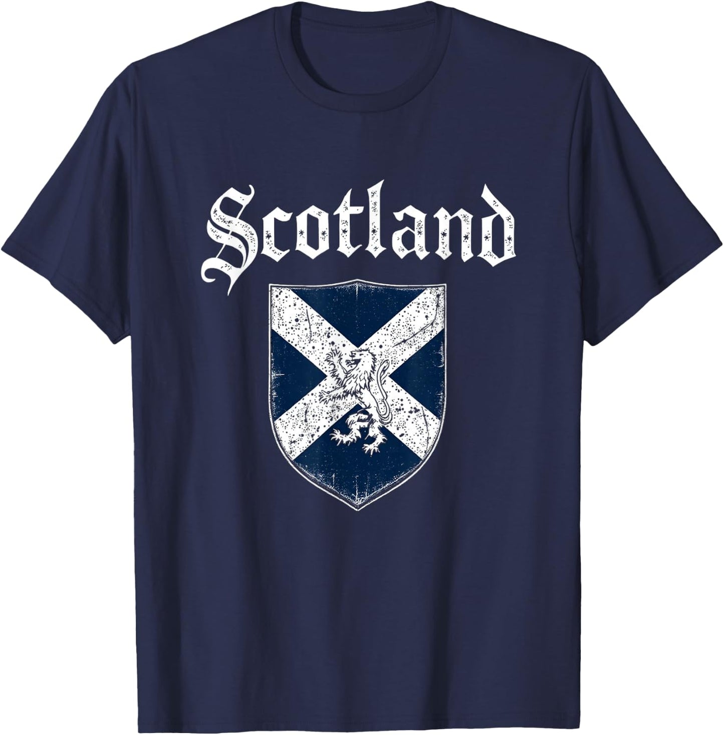 Scotland Vintage Scotland T-Shirt - T-Shirt | Navy