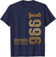 Legendary Since February 1996 Birthday Limited Edition T-Shirt - T-Shirt | Navy