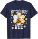 Bee Day Family Matching Birthday Party Shirt Grammy T-Shirt - T-Shirt | Navy