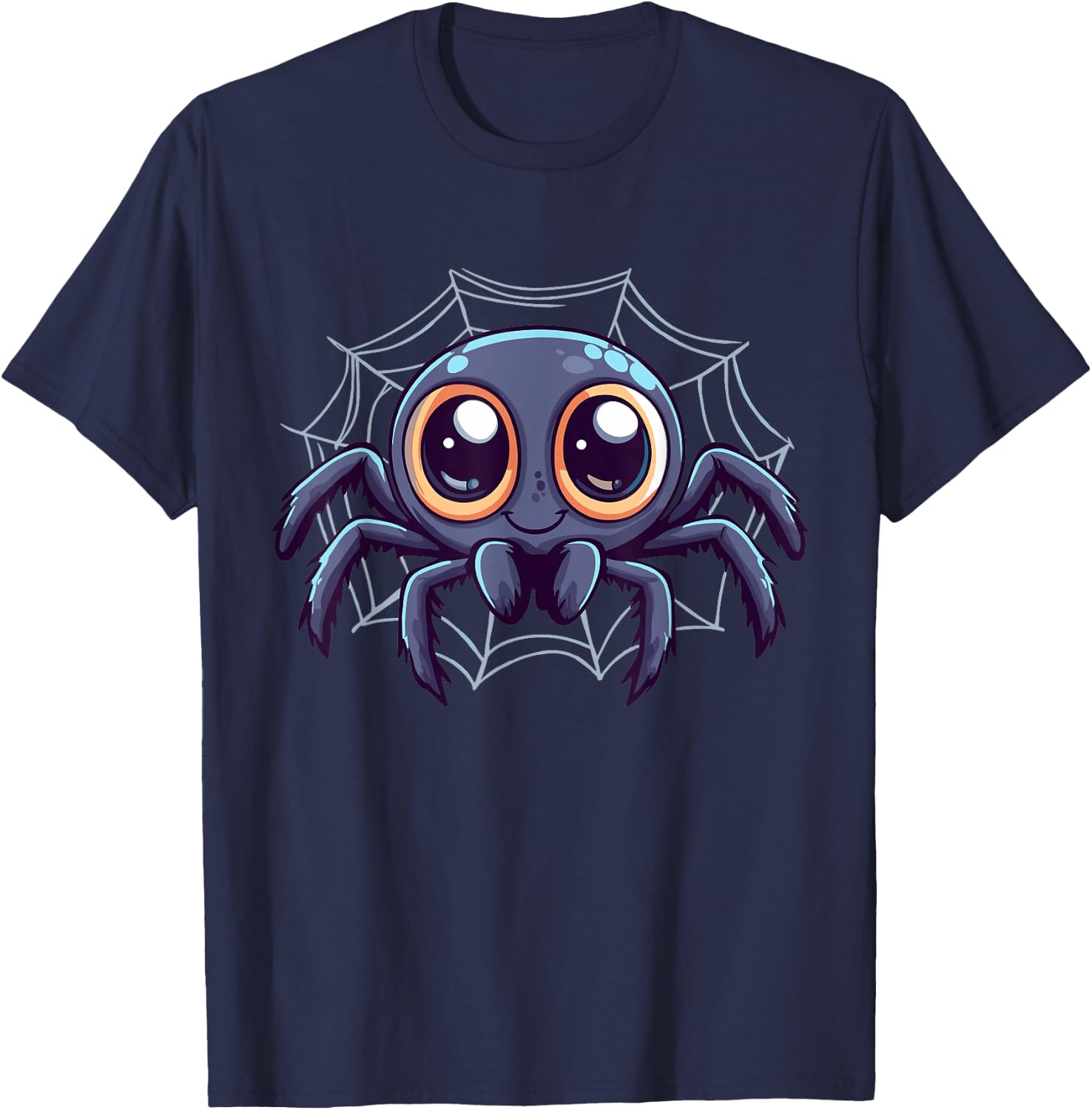 Spinne für Kinder T-Shirt - T-Shirt | Navy