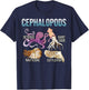 The Cephalopod Octopus Marine Biology Cephalopod Ocean Art T-Shirt - T-Shirt | Navy