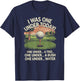 I Was One Under Today funny Golf Lover Golfer Golfing T-Shirt - T-Shirt | Navy