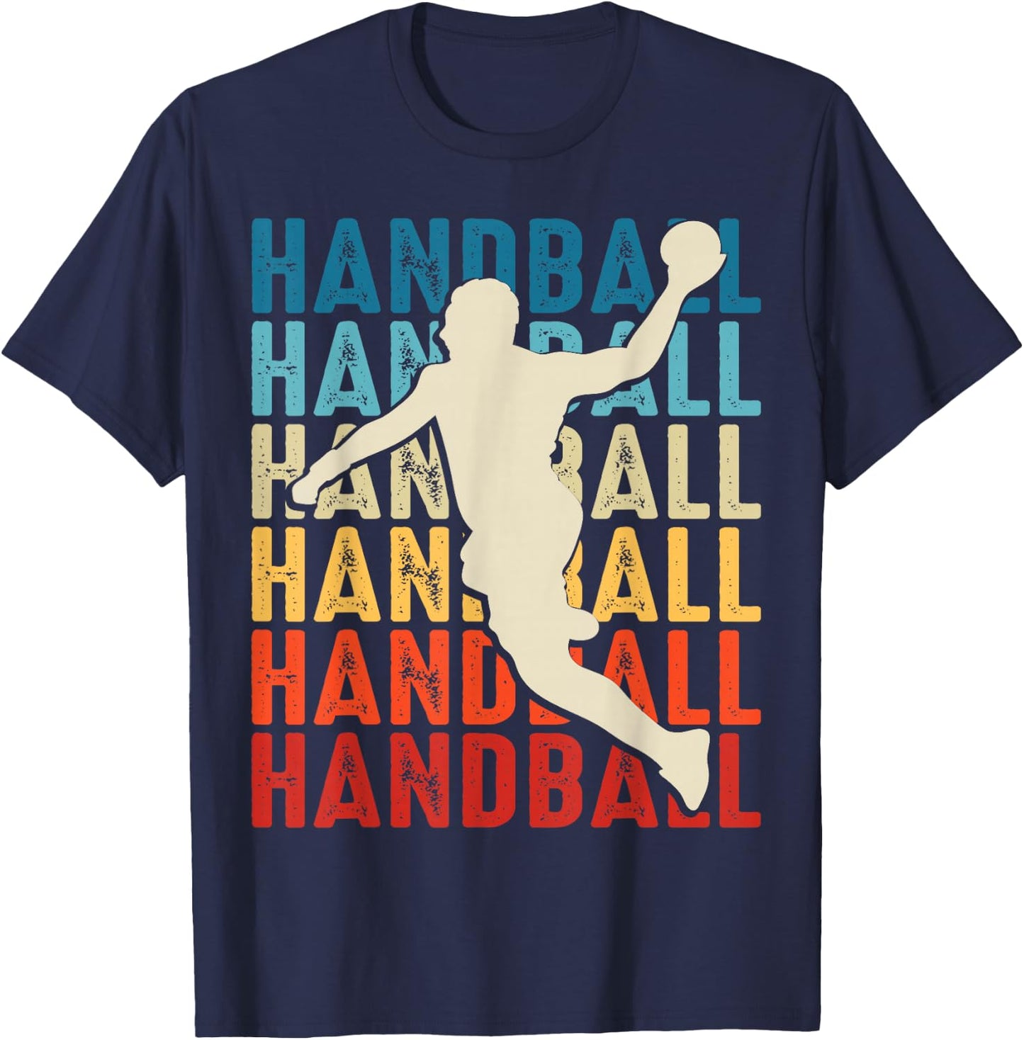 Handball Player Handball France Child Boy Funny T-Shirt - T-Shirt | Navy