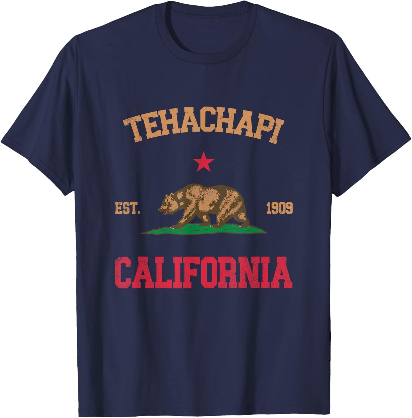Tehachapi California T-Shirt - T-Shirt | Navy