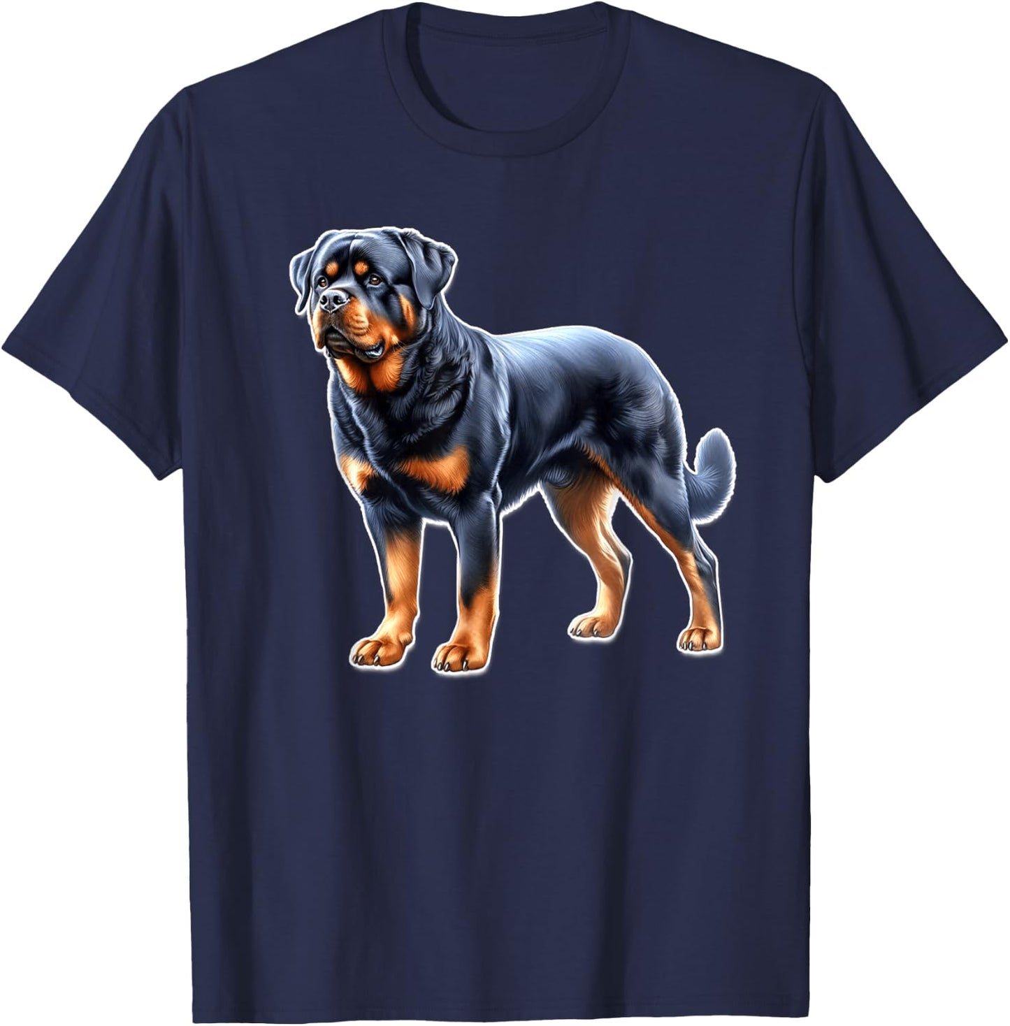 Rottweiler Dog T-Shirt - T-Shirt | Navy