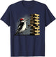 Woodpecker Shirt Funny Pecker Bird Tumbling Timber Tower T-Shirt - T-Shirt | Navy