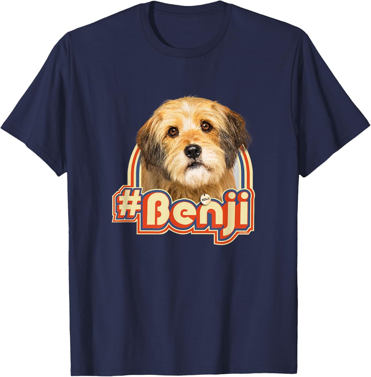Benji The Dog Hashtag T-Shirt - T-Shirt | Navy
