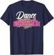 Dance Bonus Mom Leopard Funny Dancing Mom Mother's Day T-Shirt - T-Shirt | Navy