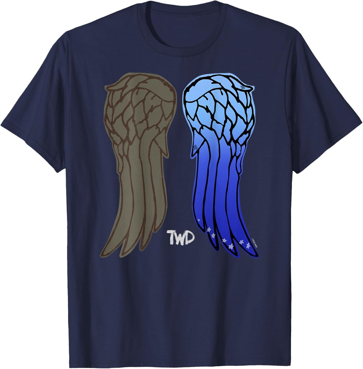 The Walking Dead Daryl Dixon New Wings , black T-Shirt - T-Shirt | Navy