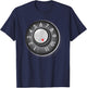 Guitar Amp Volume Knob Goes To Eleven Music Vintage T-Shirt - T-Shirt | Navy