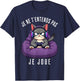 Funny Cat Gamer Funny Man Boy , Black, S T-Shirt - T-Shirt | Navy