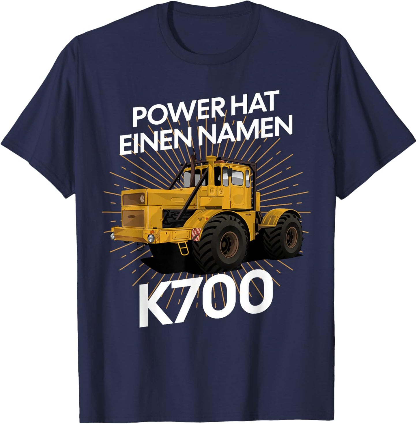 Traktor Kirowetz K700 , black T-Shirt - T-Shirt | Navy