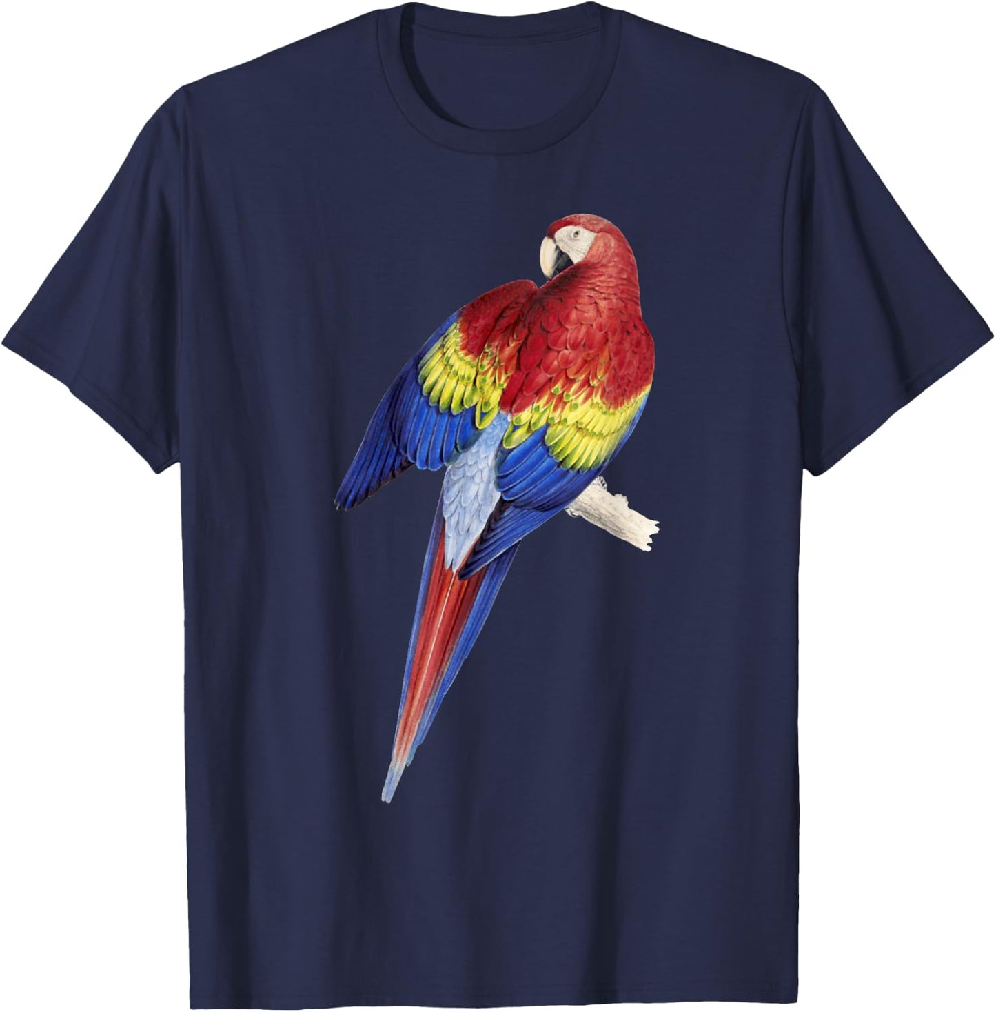 Parrot Scarlet Macaw Pet Owner Gift Scarlet Macaw T-Shirt - T-Shirt | Navy