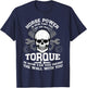 Horsepower Is How Fast You Hit The Wall Mechanic Engineer T-Shirt - T-Shirt | Navy