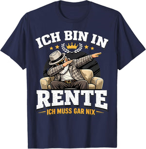 Rente 2026 Ruhestand Pension Pensionär Lustiges Rentner T-Shirt - T-Shirt | Navy