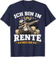 Rente 2026 Ruhestand Pension Pensionär Lustiges Rentner T-Shirt - T-Shirt | Navy