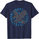 Odin’s Raven & Nordic Compass T-Shirt - T-Shirt | Navy