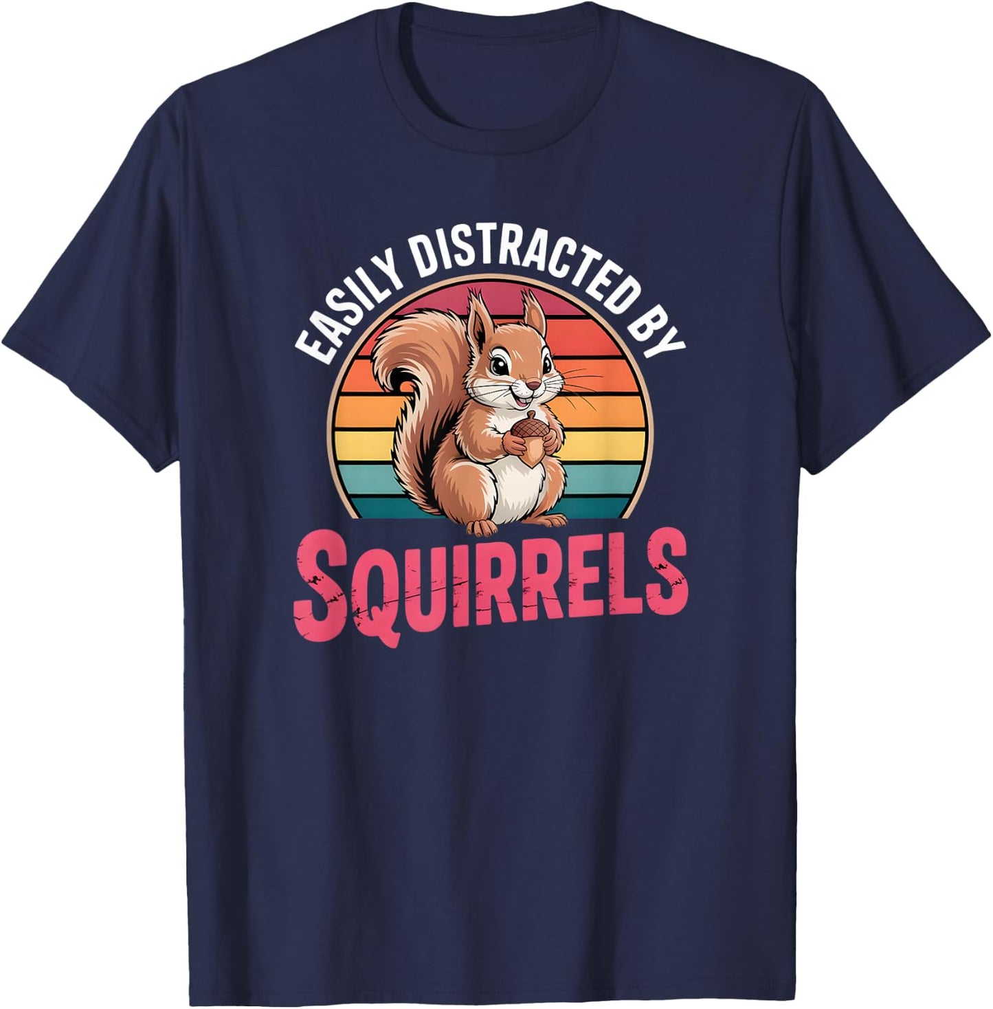 Squirrel T-Shirt - T-Shirt | Navy