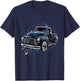 Truck Vintage Old Classic School American Pickup Retro Farm T-Shirt - T-Shirt | Navy