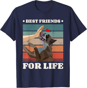 Boxer Dog Boxers T-Shirt - T-Shirt | Navy