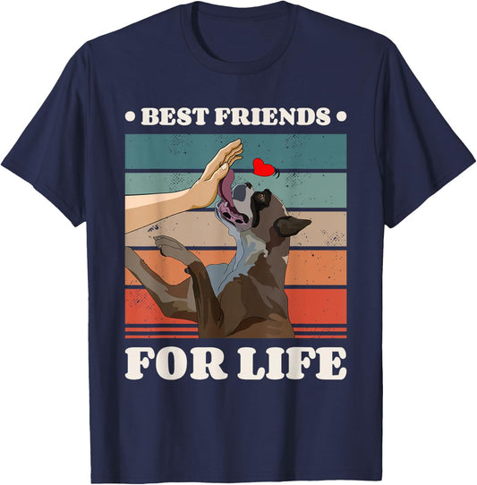 Boxer Dog Boxers T-Shirt - T-Shirt | Navy