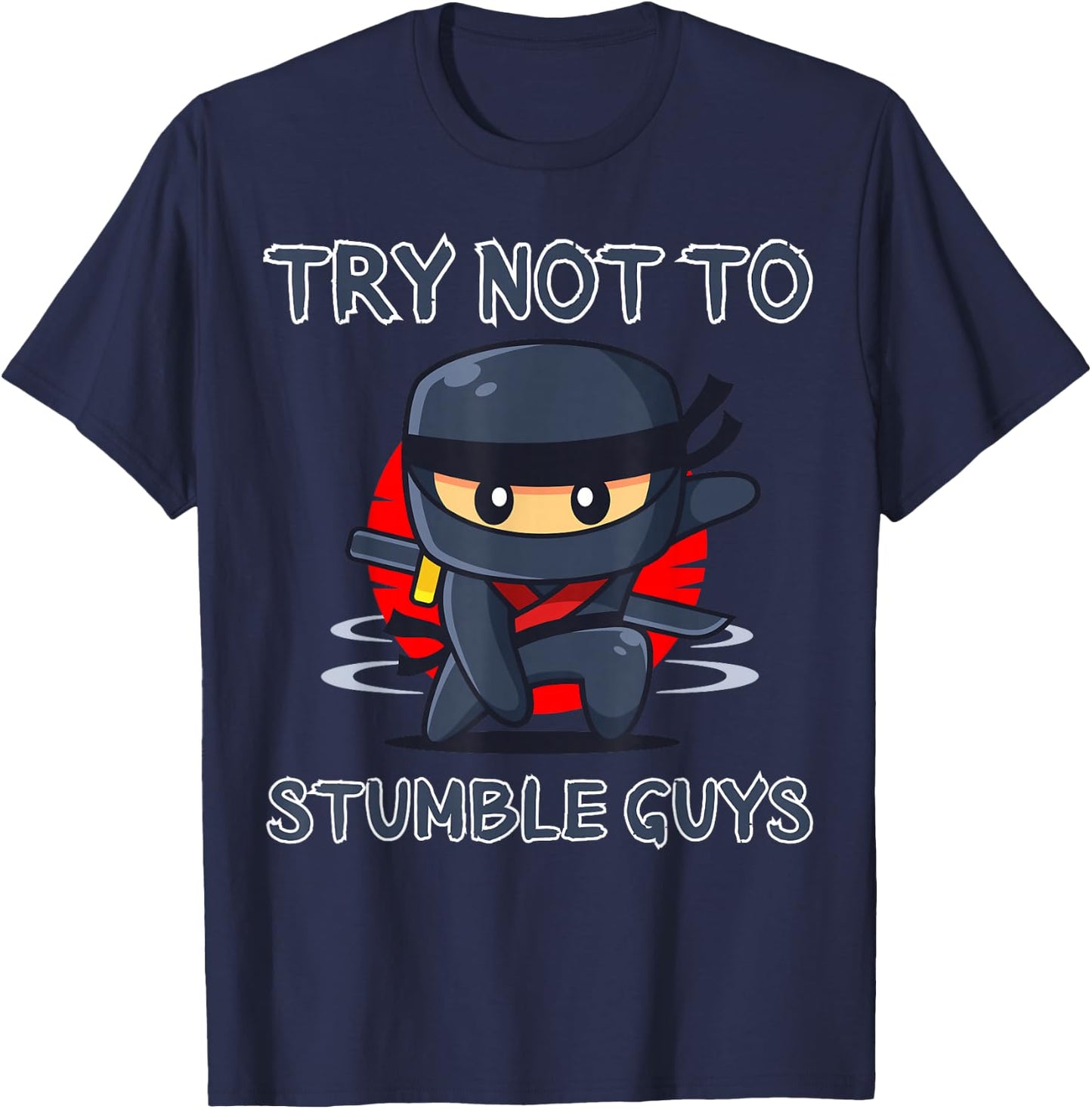 Ninja Moves Apparel , Black, S T-Shirt - T-Shirt | Navy
