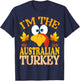 99 Gifts Thanksgiving Family Matching - I'm The Australian Turkey - -Adults, Kids - Black - Short Sleeve T-Shirt - T-Shirt | Navy