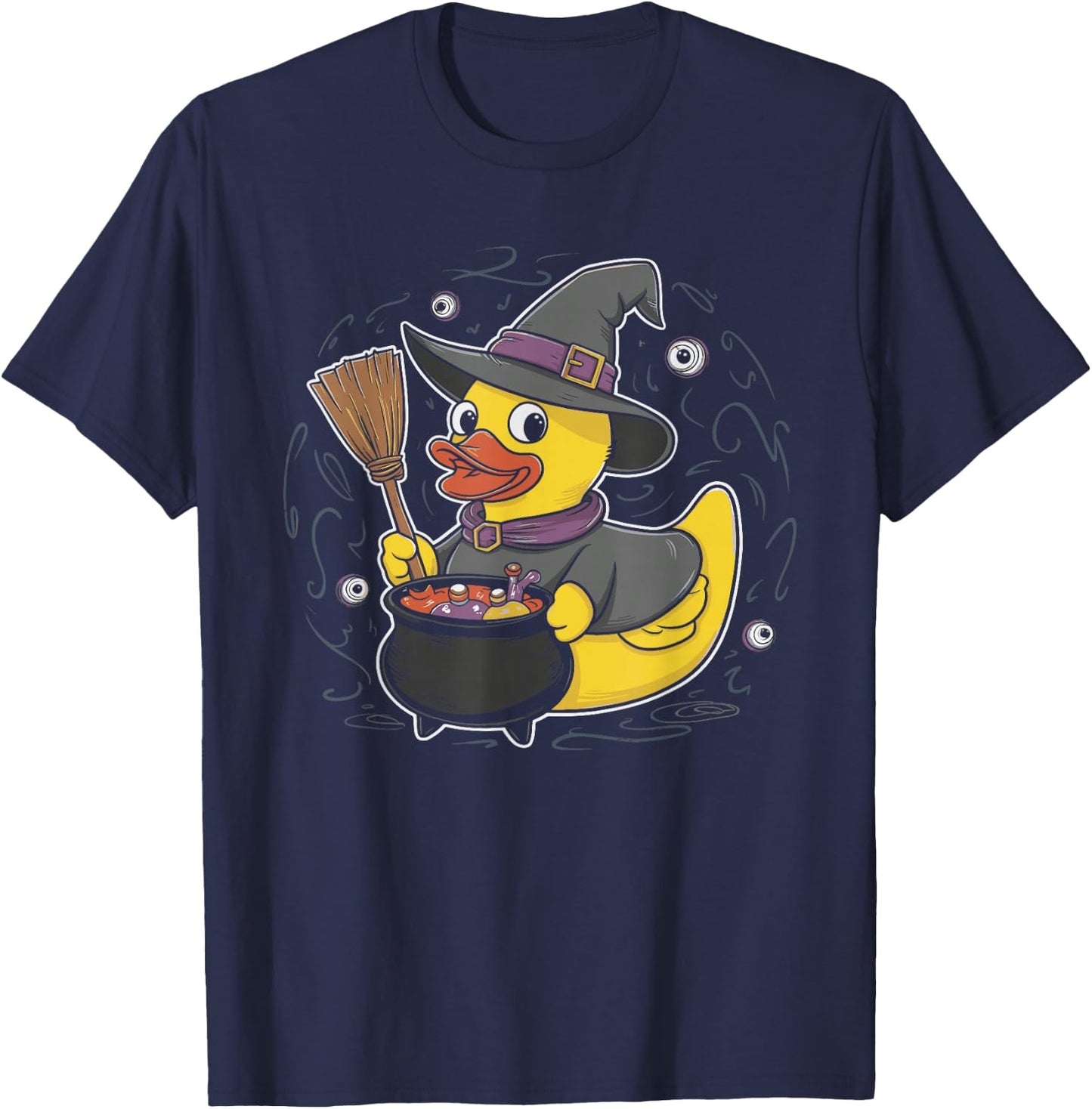 Rubber Duck Witch Rubber Duckie Costume Party T-Shirt - T-Shirt | Navy
