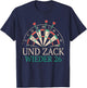 Ultra Dart and Zack Again 26 Darts , black T-Shirt - T-Shirt | Navy